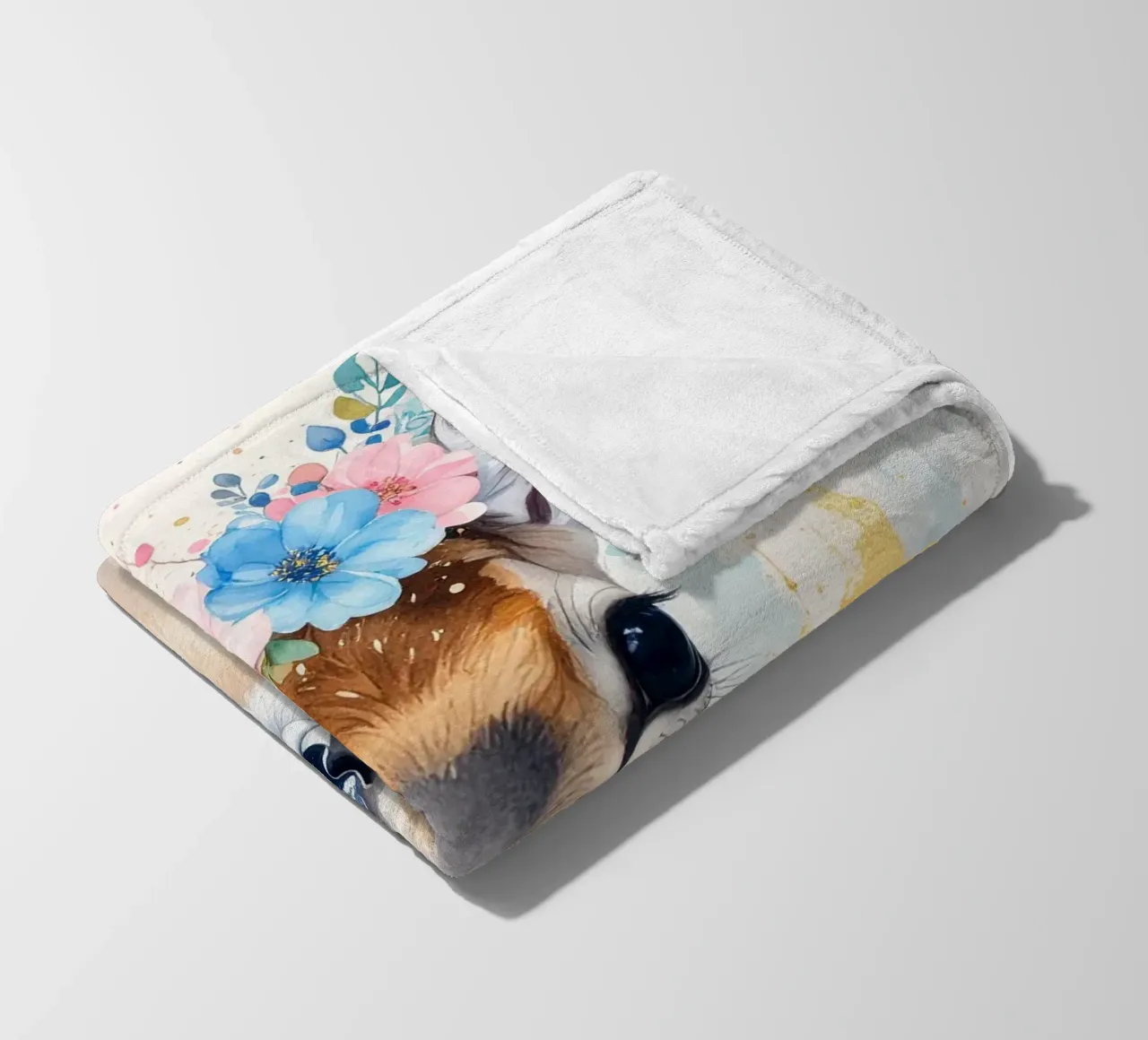 Il piccolo cervo sognatore coperta in pile da Katalier (Kids)