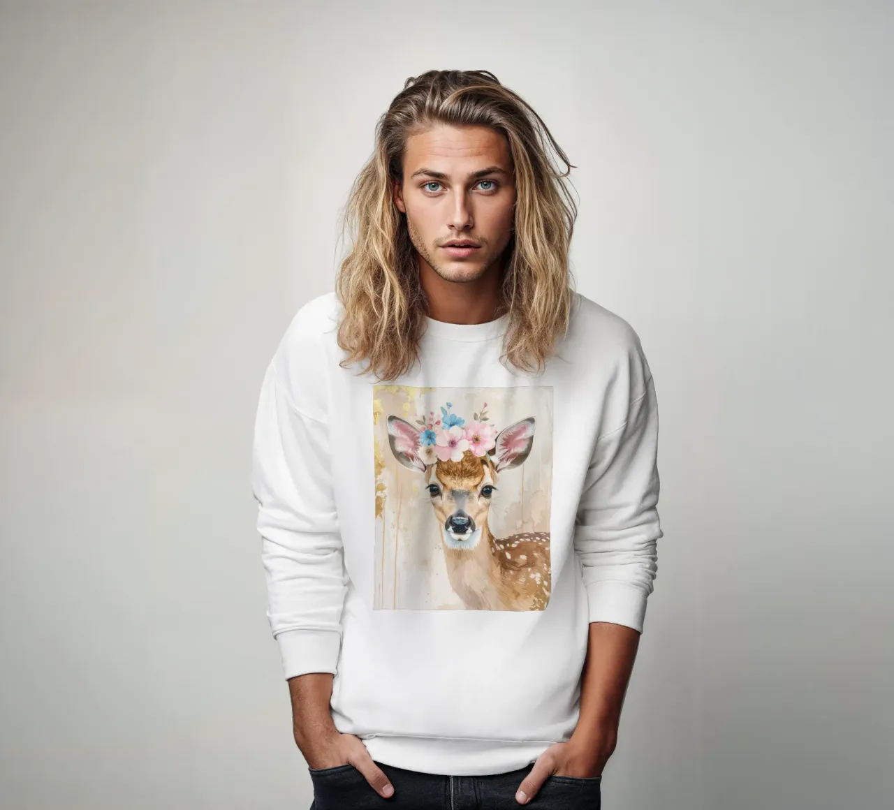 Il piccolo cervo sognatore felpa da Katalier (Kids)