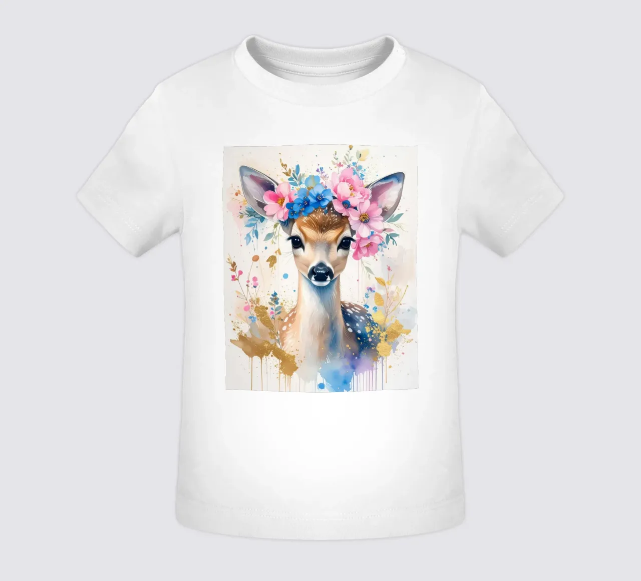 Il piccolo cervo sognatore maglietta neonato da Katalier (Kids)