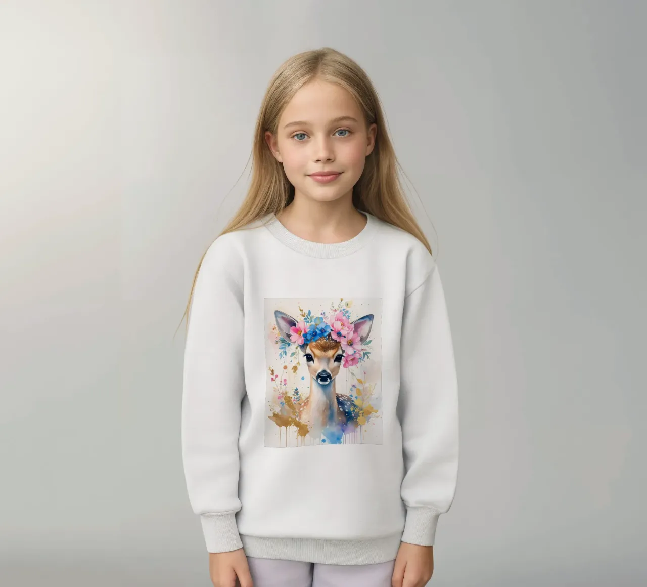 Il piccolo cervo sognatore felpa bambino da Katalier (Kids)