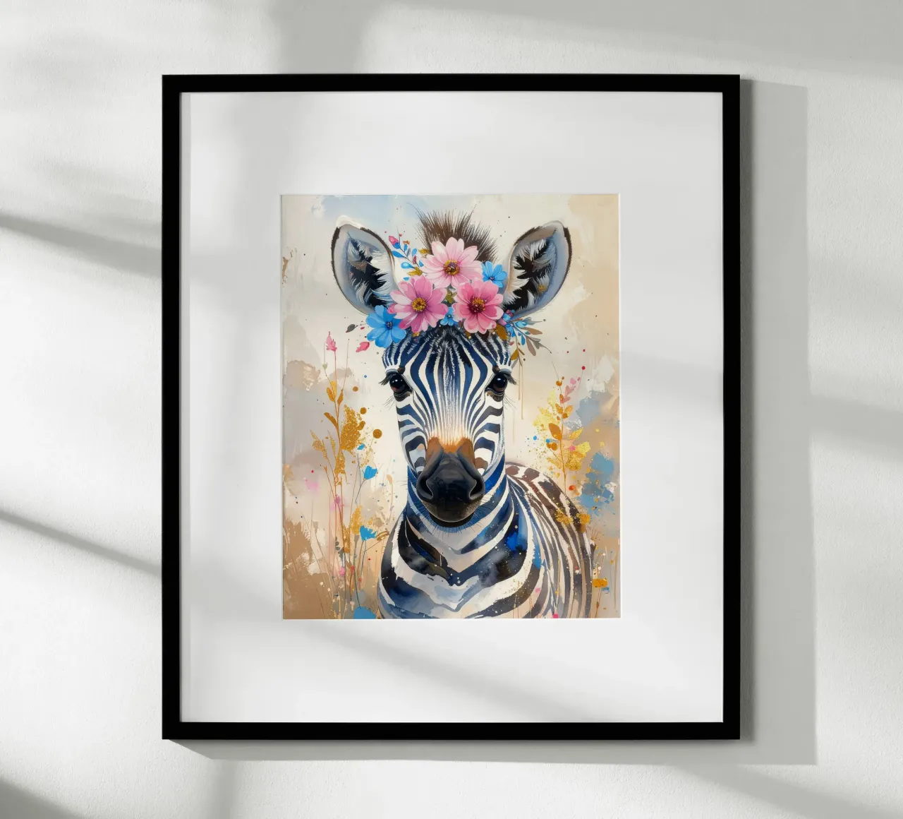 Das verträumte Zebra Hahnemühle von Katalier (Kids)