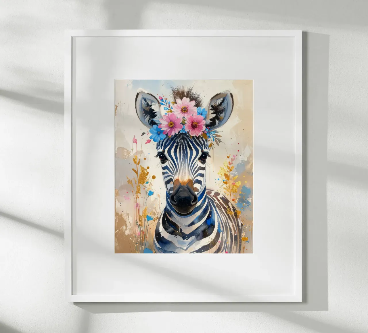 Das verträumte Zebra Hahnemühle von Katalier (Kids)