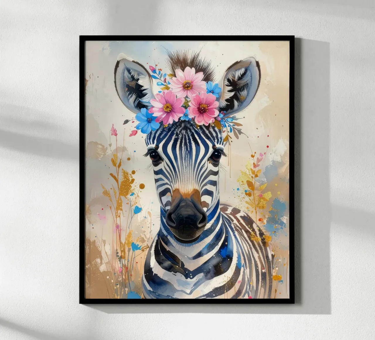 Das verträumte Zebra Hahnemühle von Katalier (Kids)