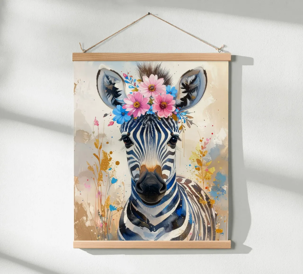 Das verträumte Zebra Hahnemühle von Katalier (Kids)