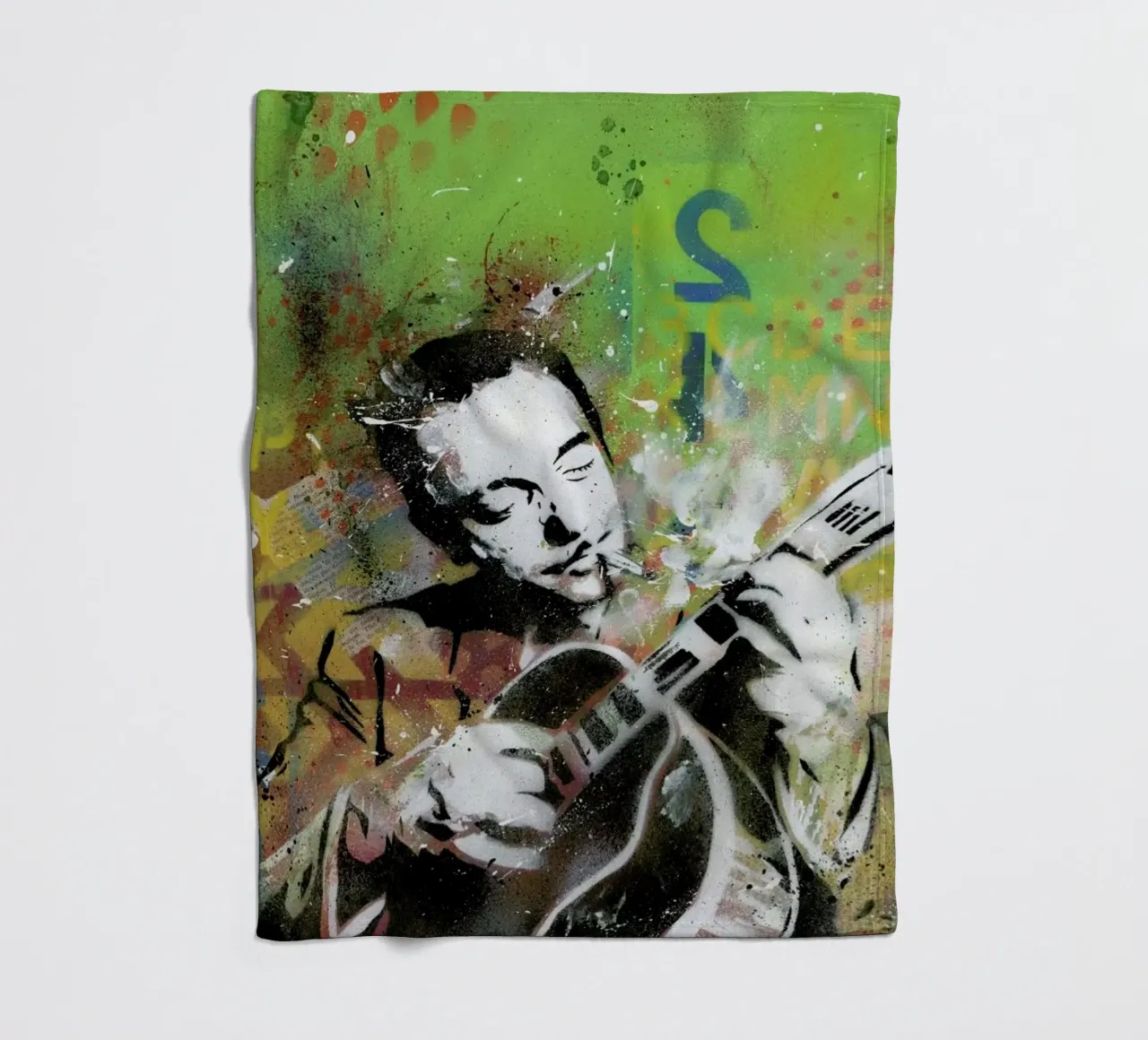 Django fleece blanket by Tameo