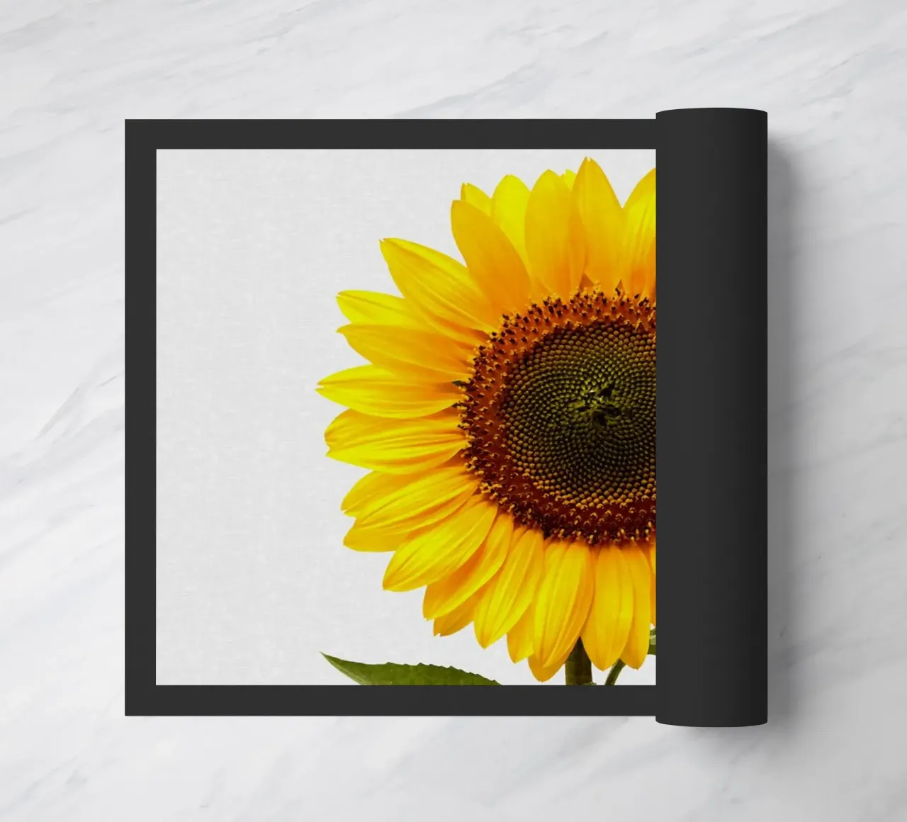 Sunflower doormat by Orara Studio