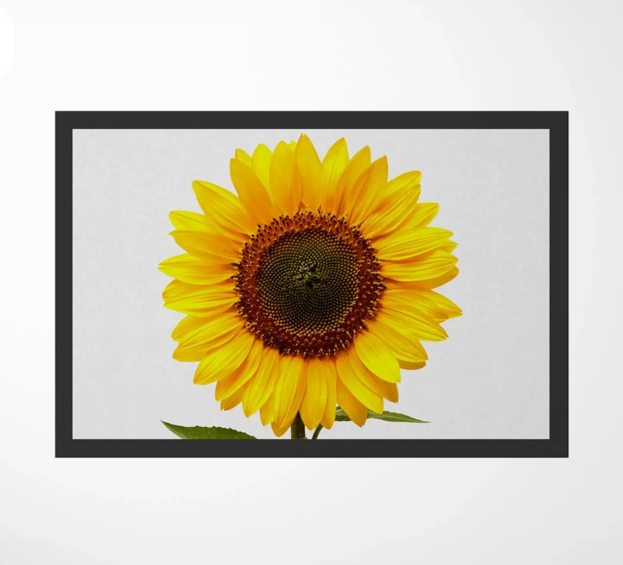 Sunflower doormat by Orara Studio