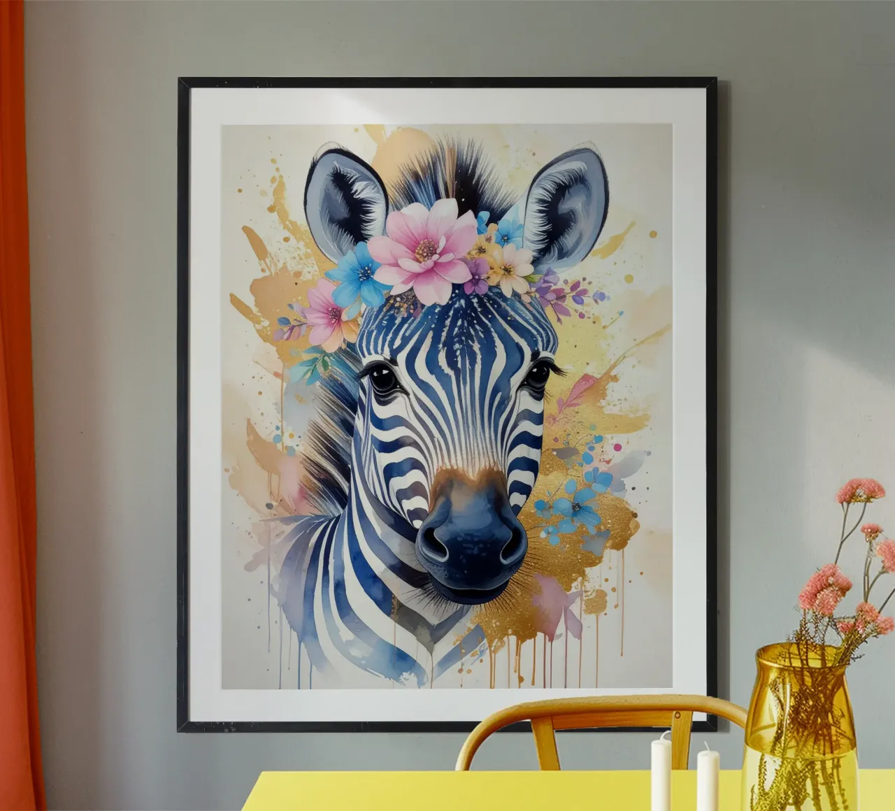 Das verträumte Zebra Hahnemühle von Katalier (Kids)