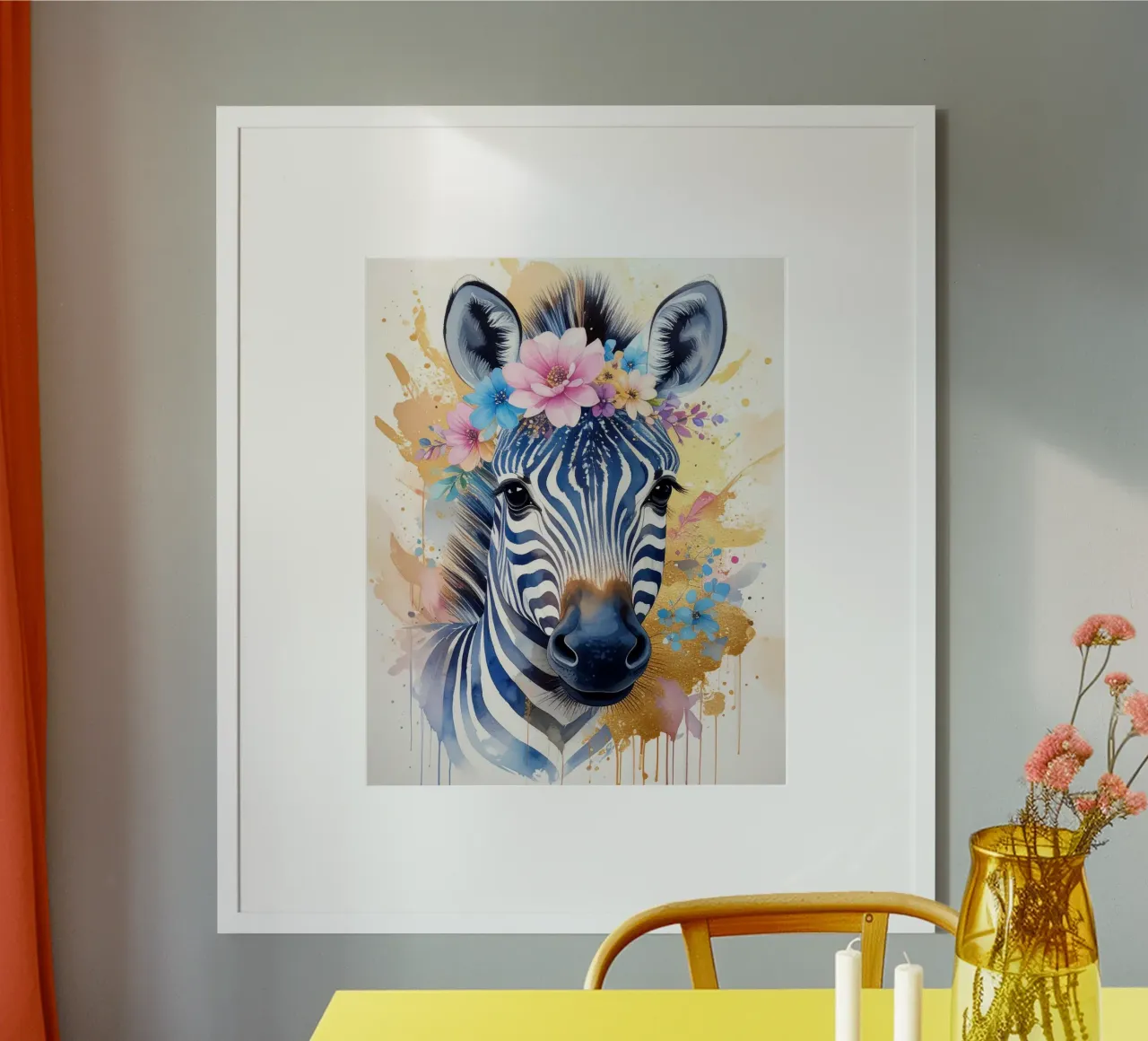 Das verträumte Zebra Hahnemühle von Katalier (Kids)