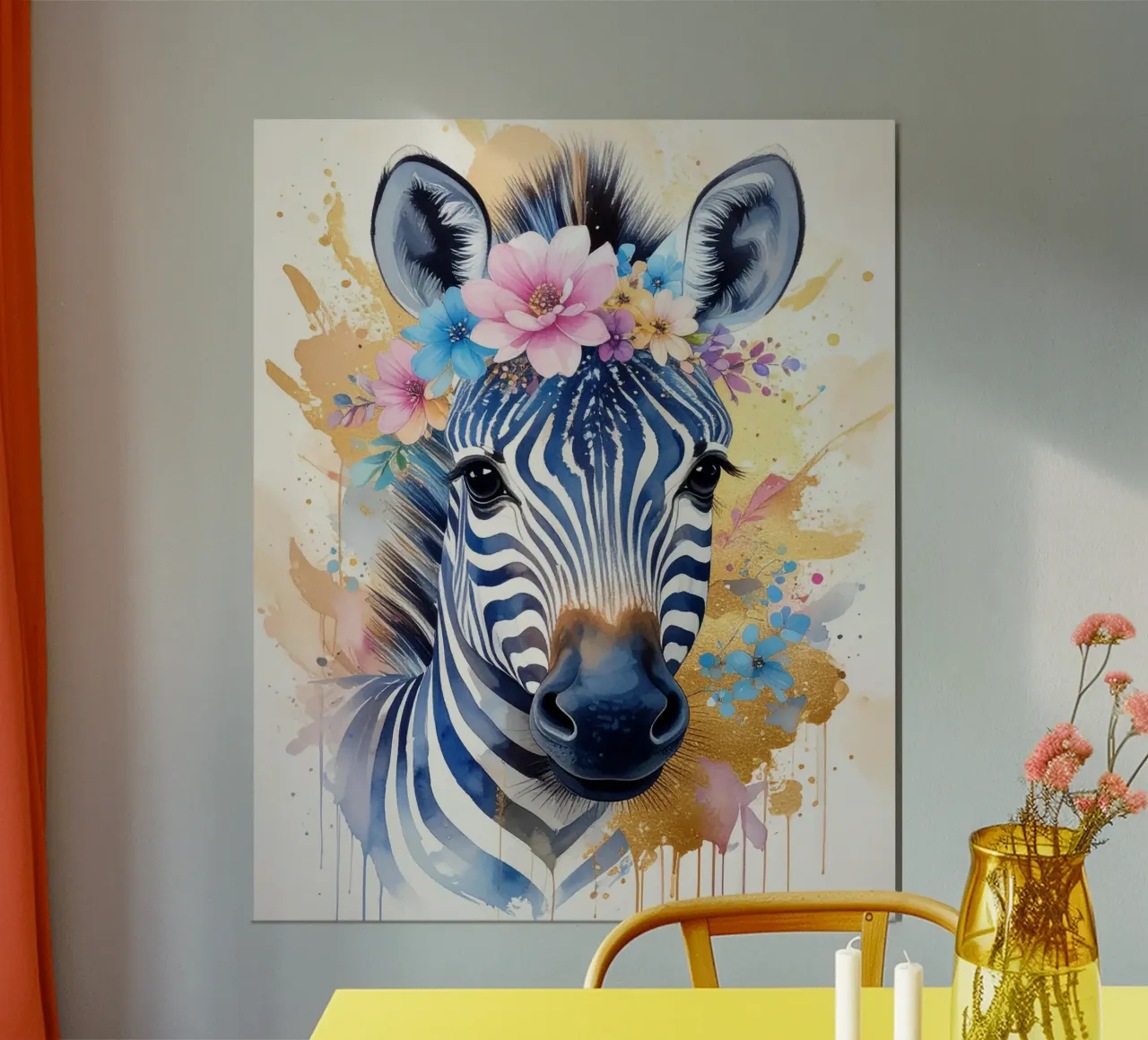 Das verträumte Zebra Hahnemühle von Katalier (Kids)