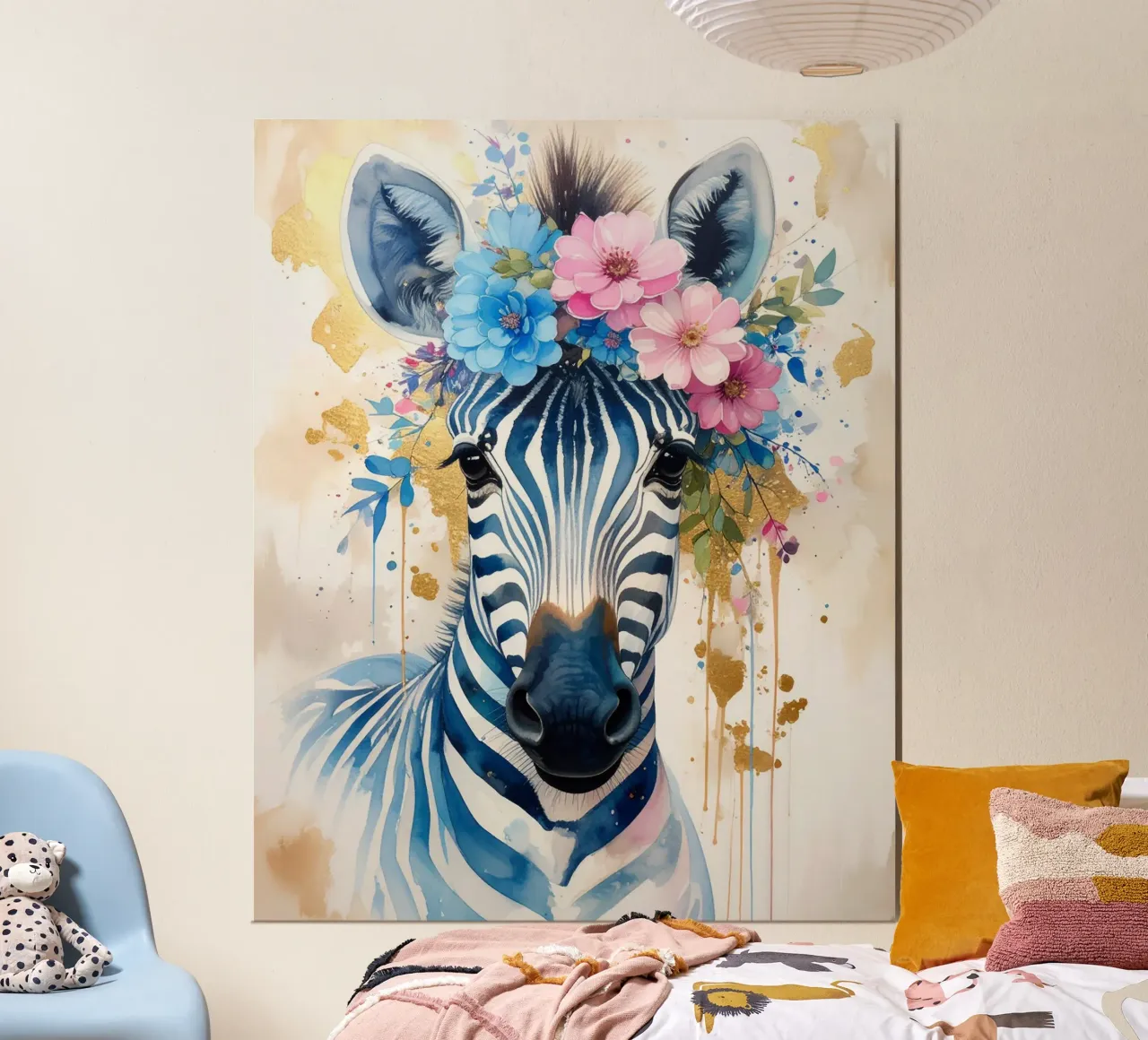 La zebra sognante carta hahnemühle da Katalier (Kids)