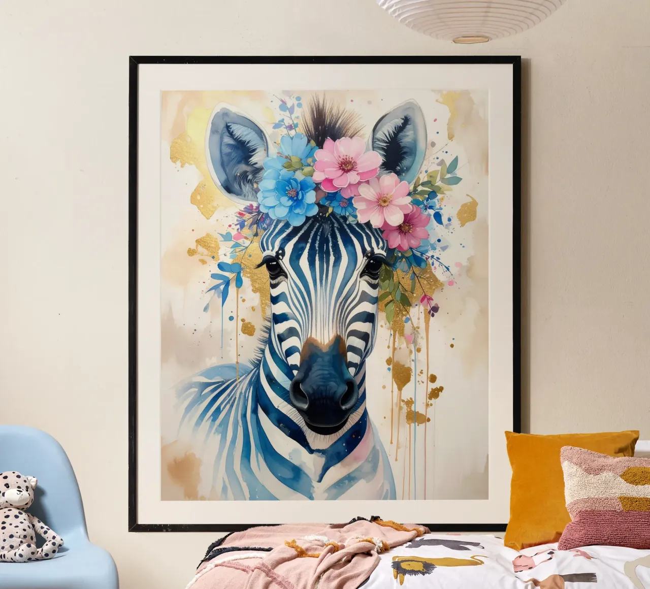 La zebra sognante carta hahnemühle da Katalier (Kids)