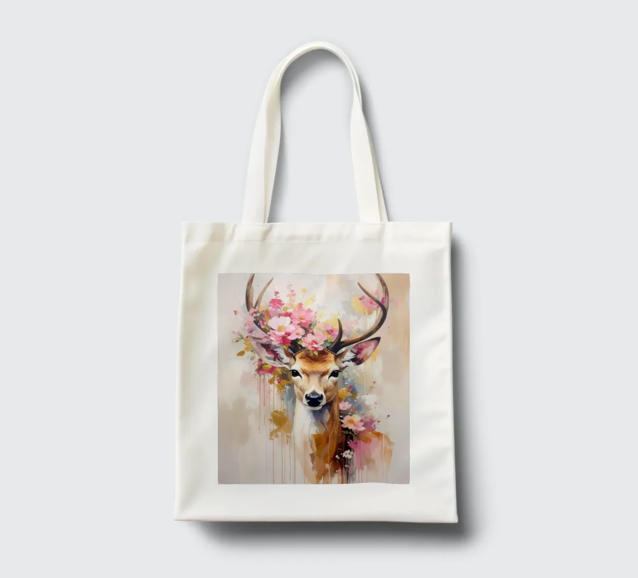 Il cervo sognatore borsa in juta da Katalier (Kids)