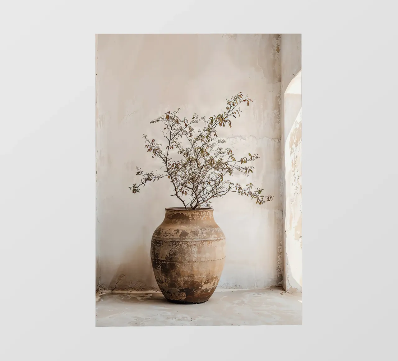 Vaso di fiori Boho n. 1 telo in pvc da Sowa Studio