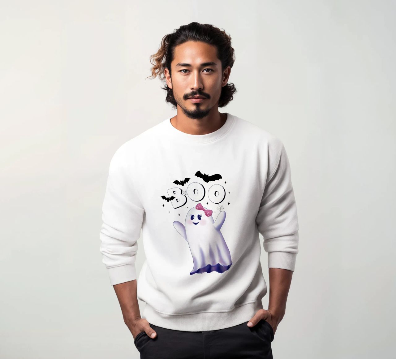 Boo. L'ora delle streghe e Halloween. felpa da CalliLetters