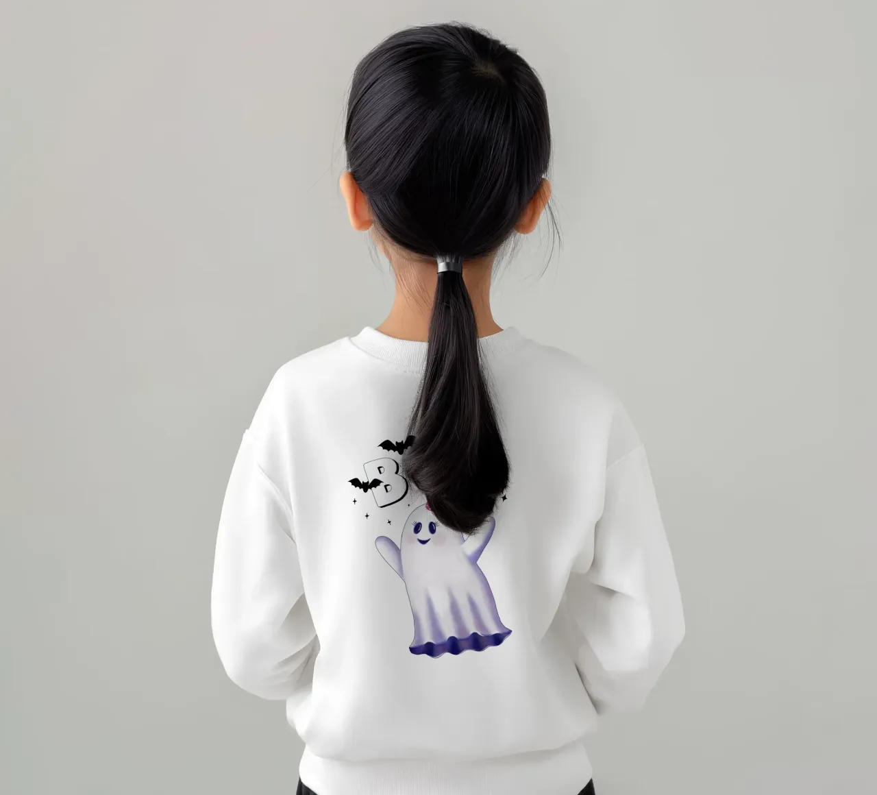 Boo. L'ora delle streghe e Halloween. felpa bambino da CalliLetters