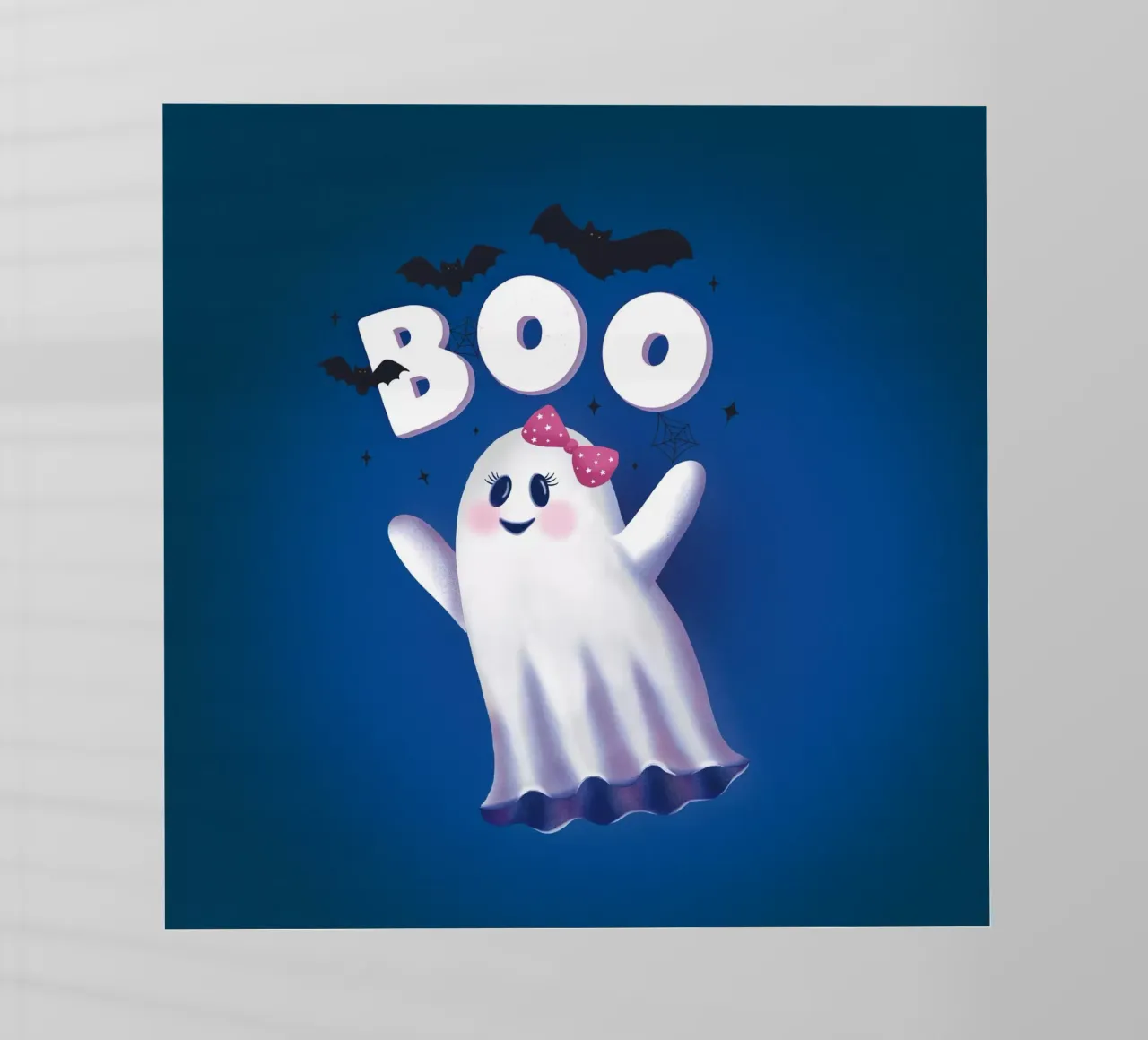 Boo. L'ora delle streghe e Halloween. pellicola backlit da CalliLetters