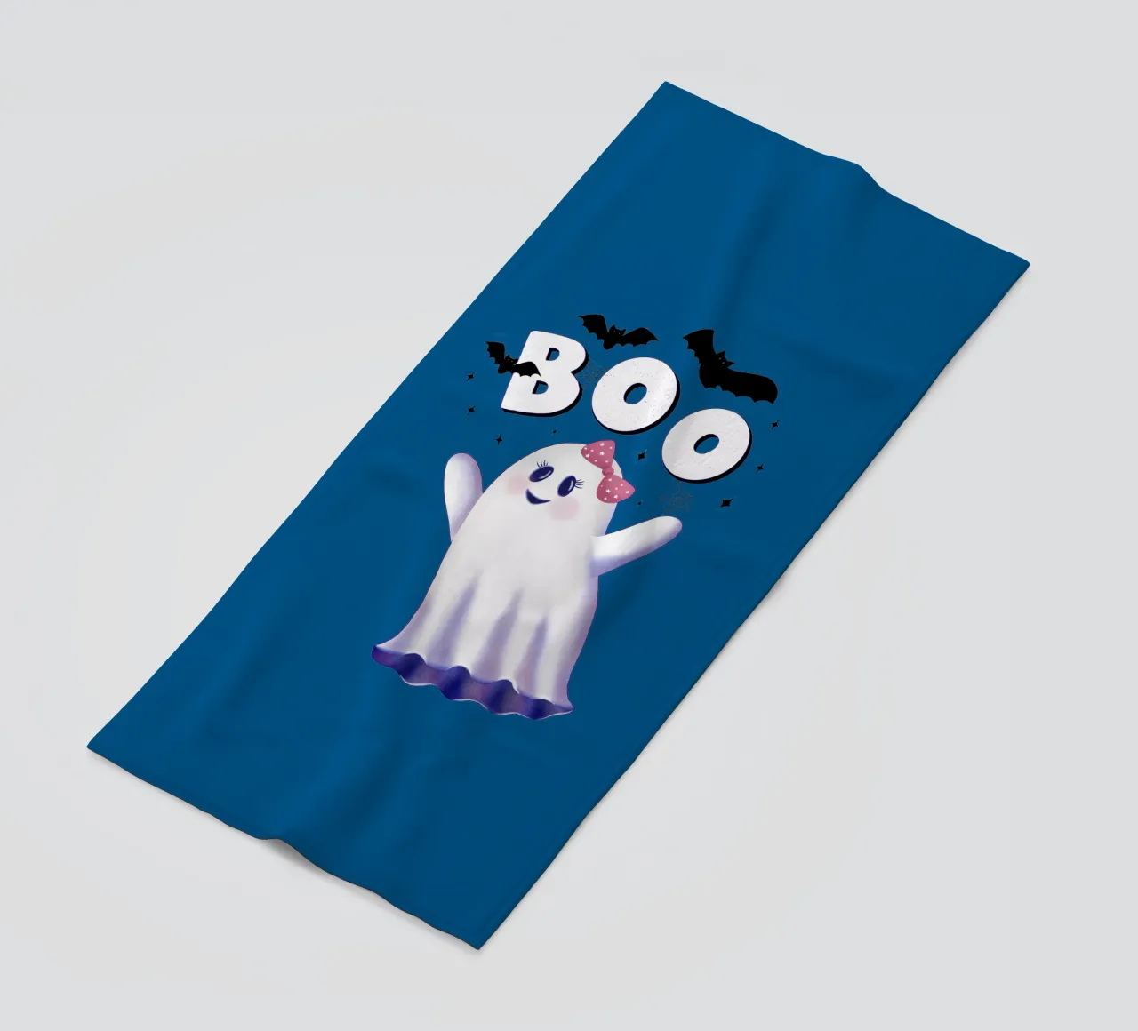 Boo. L'ora delle streghe e Halloween. telo mare da CalliLetters