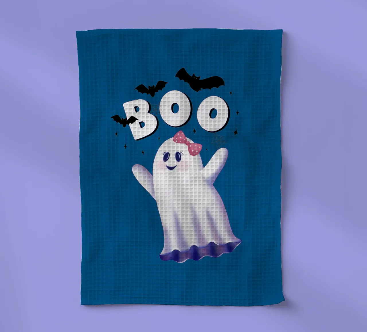 Boo. L'ora delle streghe e Halloween. canovaccio da cucina da CalliLetters