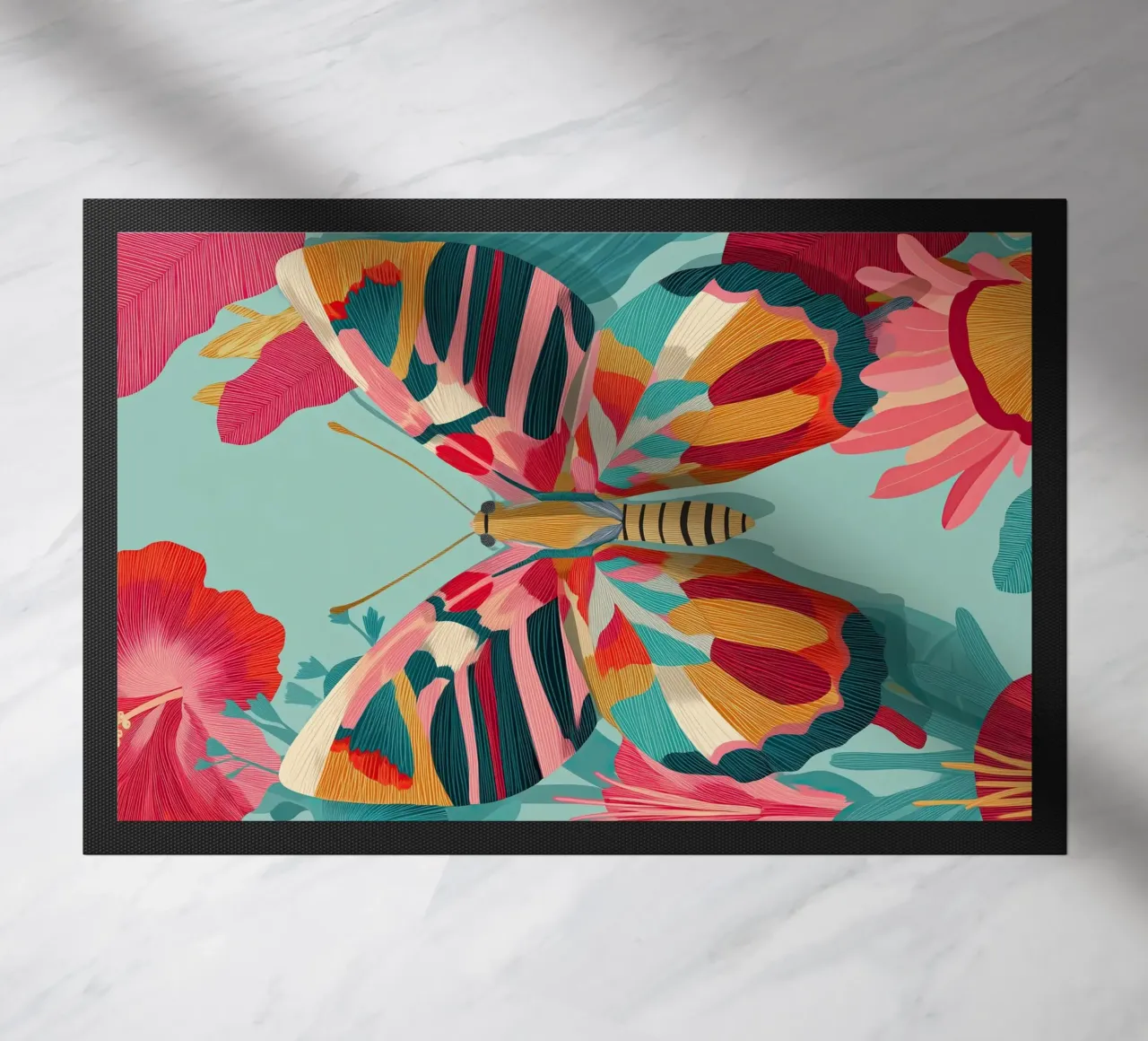 Portrait of a Butterfly in Bloom zerbino da Luca