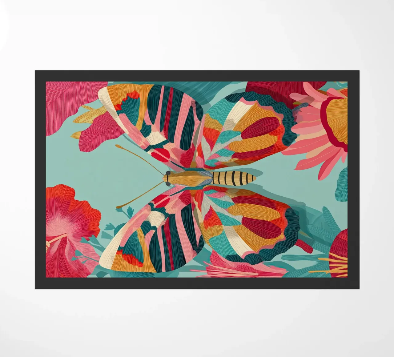 Portrait of a Butterfly in Bloom zerbino da Luca