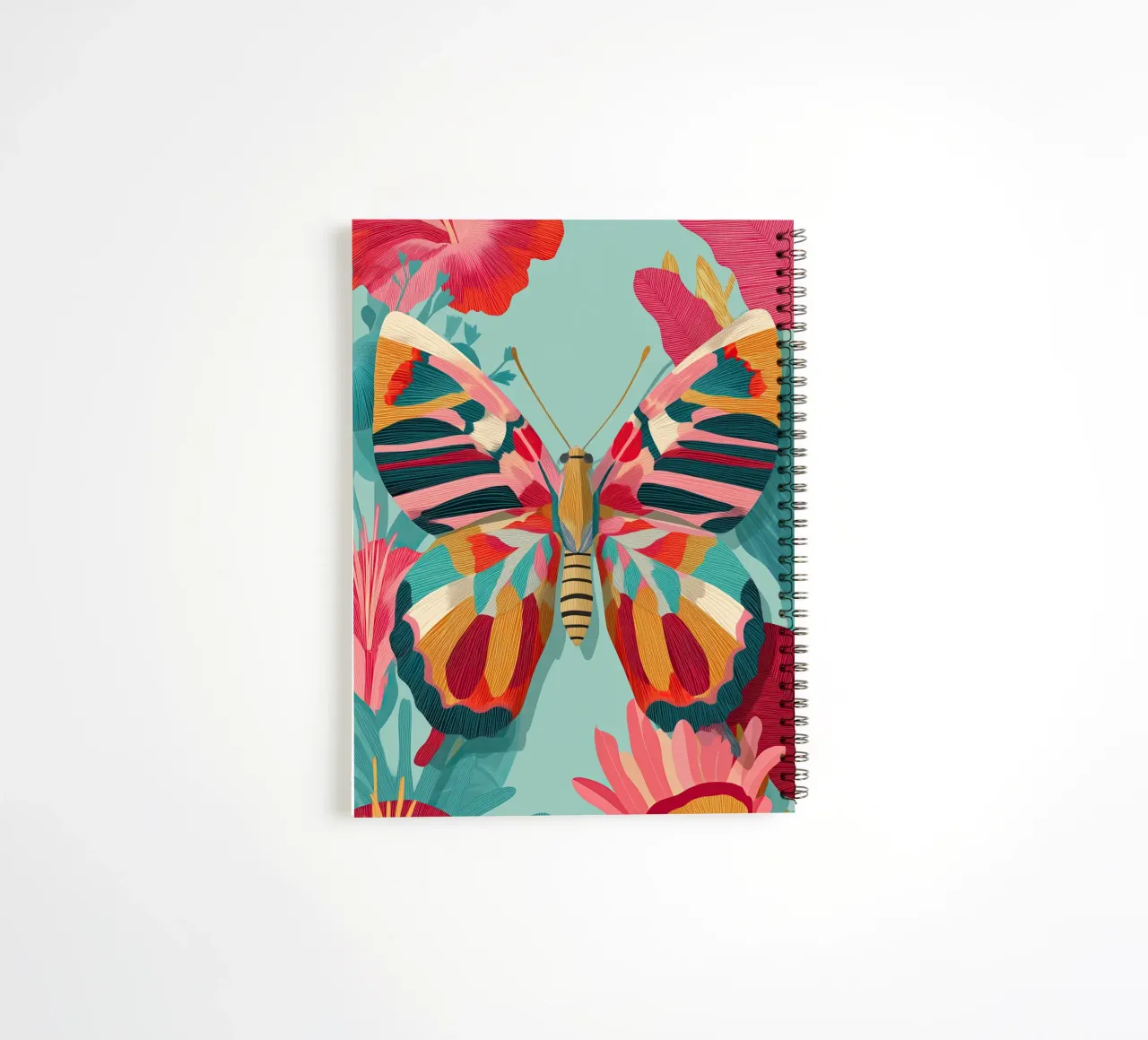 Portrait of a Butterfly in Bloom diario ad anelli da Luca