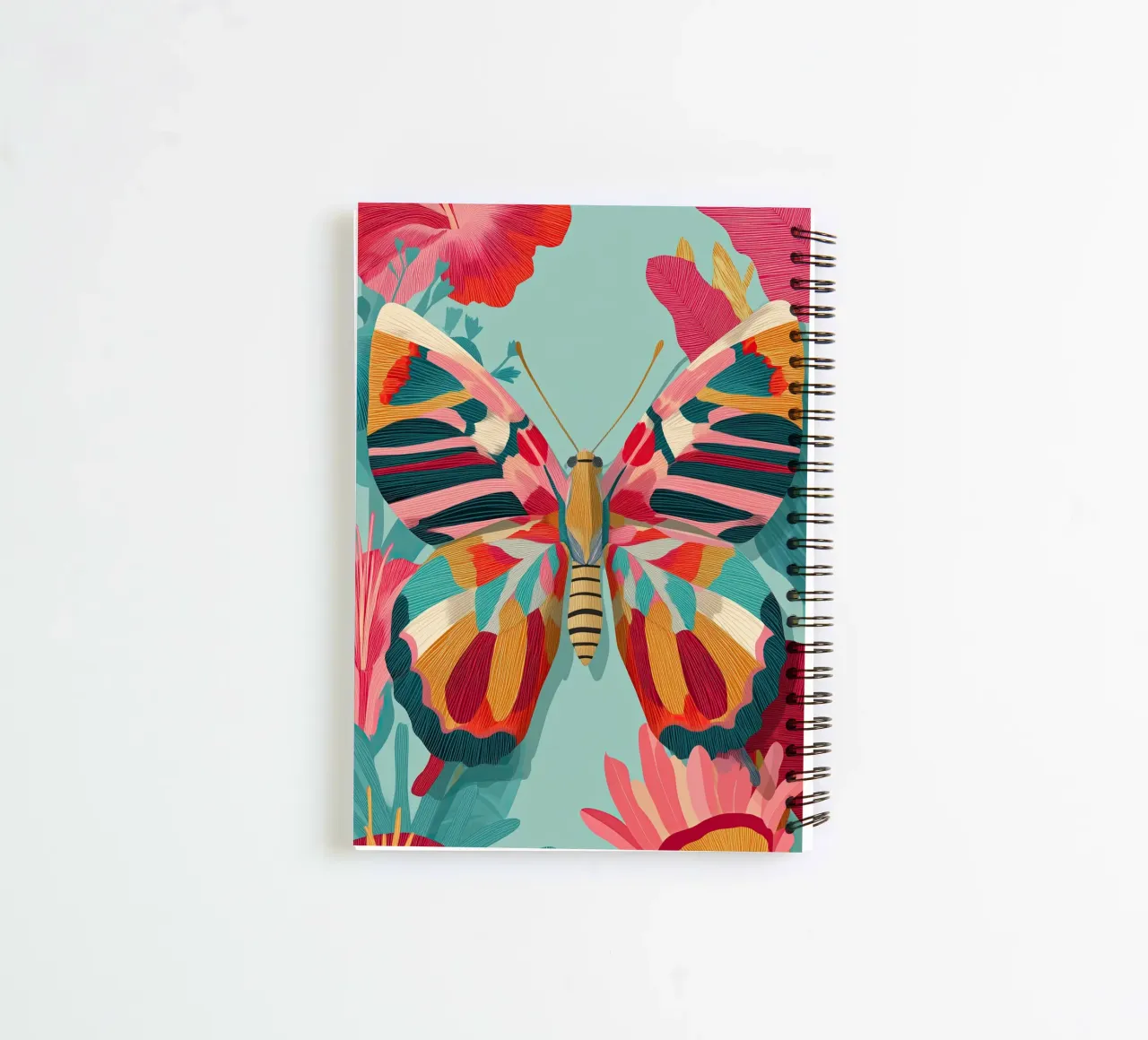 Portrait of a Butterfly in Bloom diario ad anelli da Luca