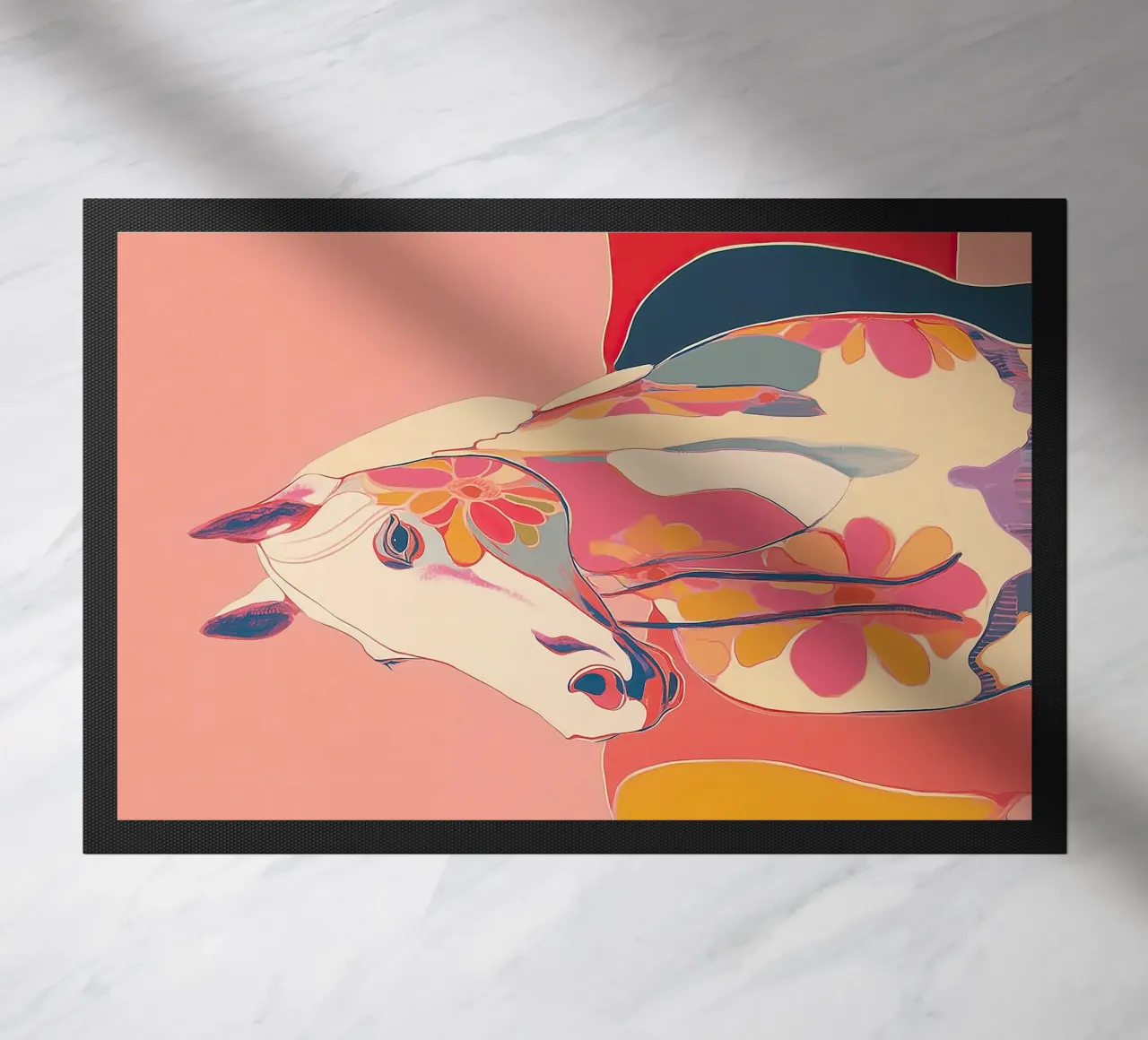 Portrait of a Horse in Bloom zerbino da Luca