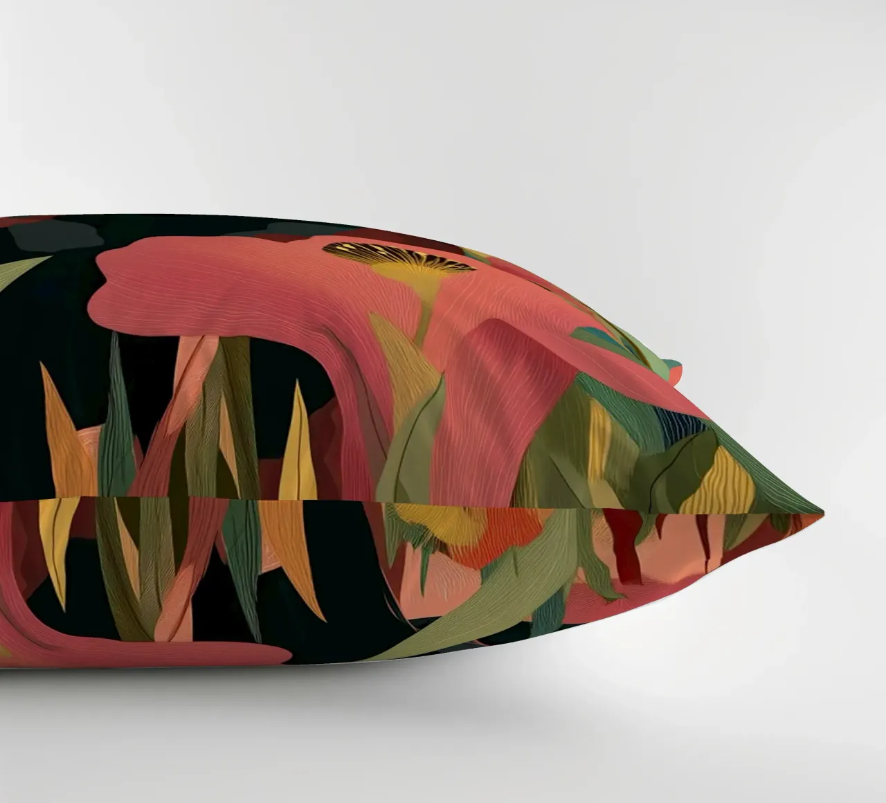 Portrait of a Panther in Bloom II cuscino da Luca