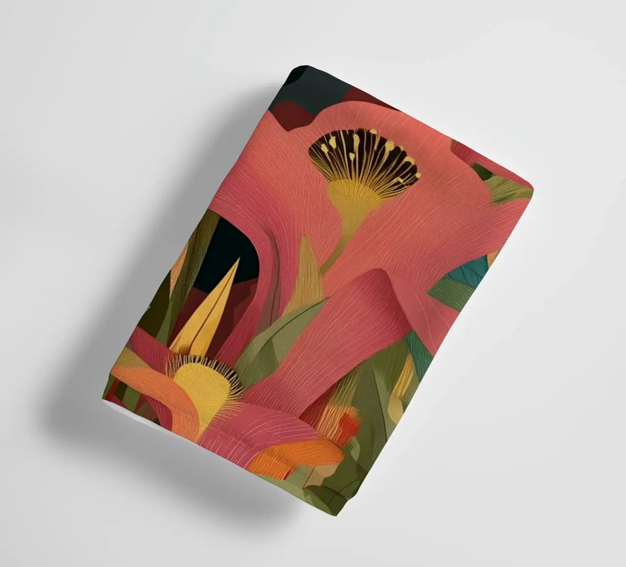 Portrait of a Panther in Bloom II Handtuch von Luca