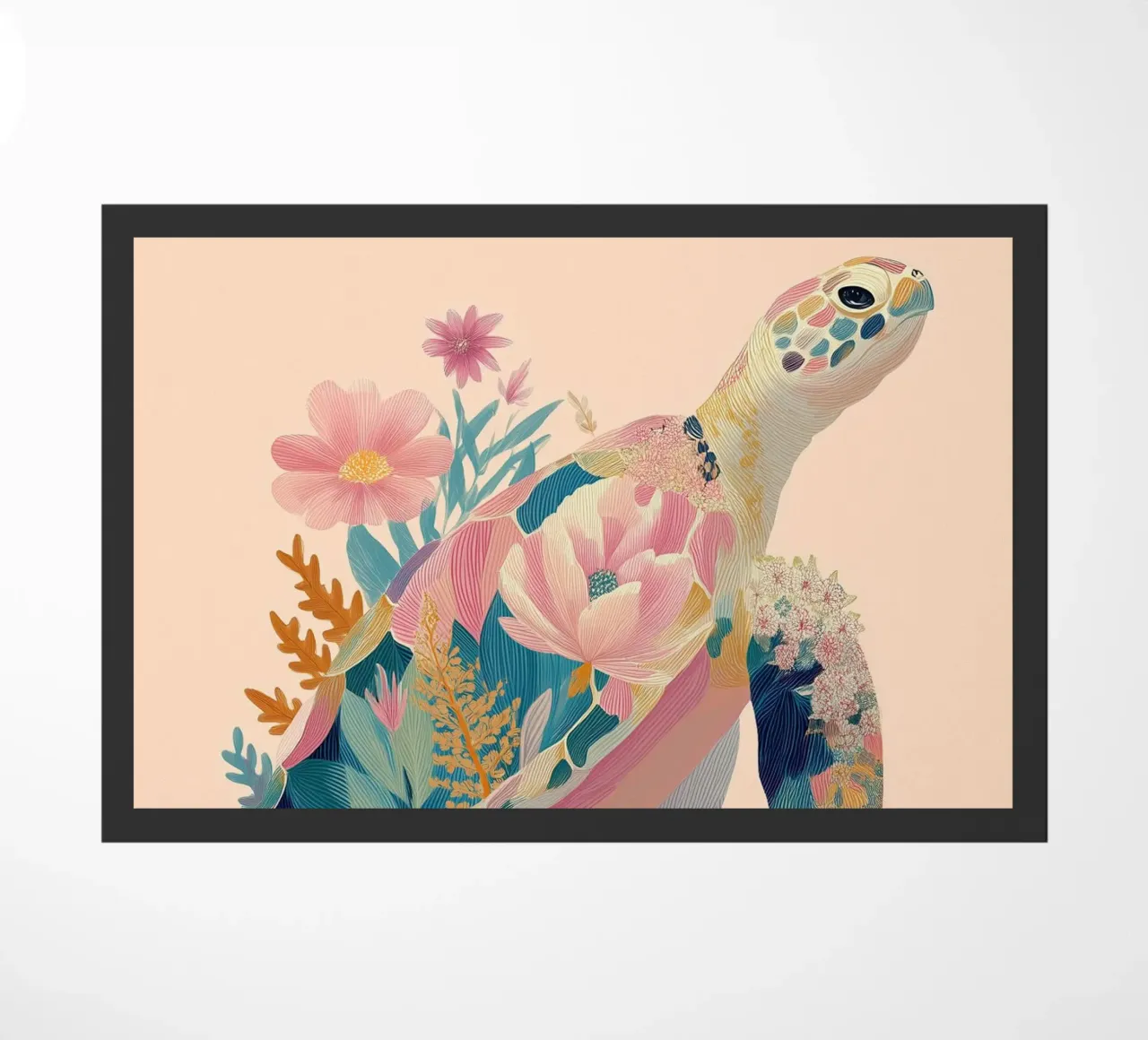 Portrait of a Turtle in Bloom zerbino da Luca