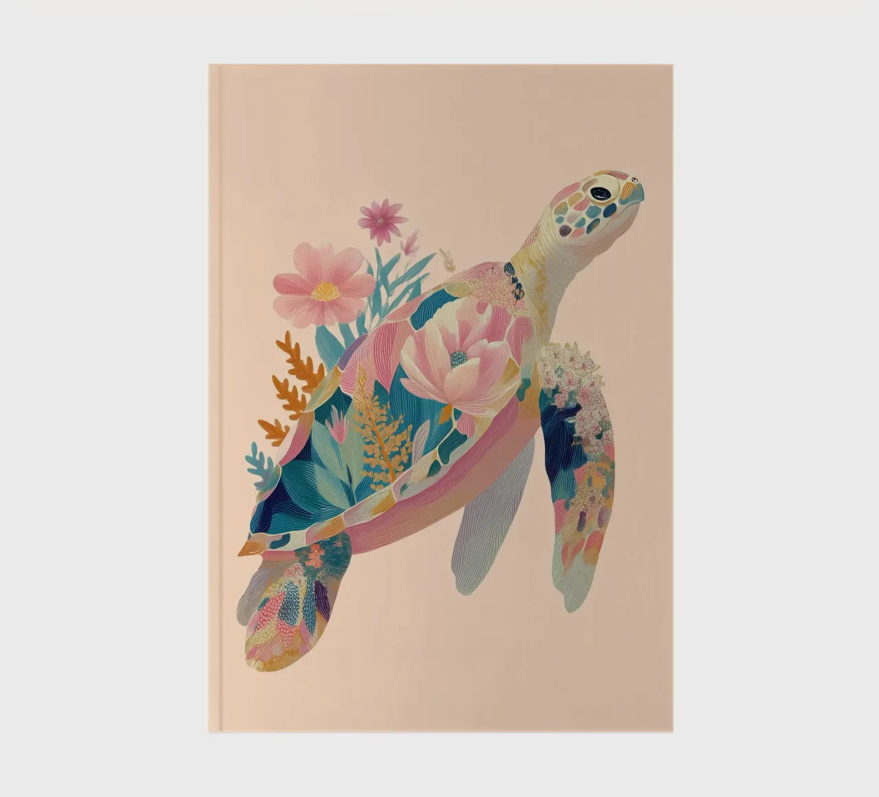 Portrait of a Turtle in Bloom diario da Luca
