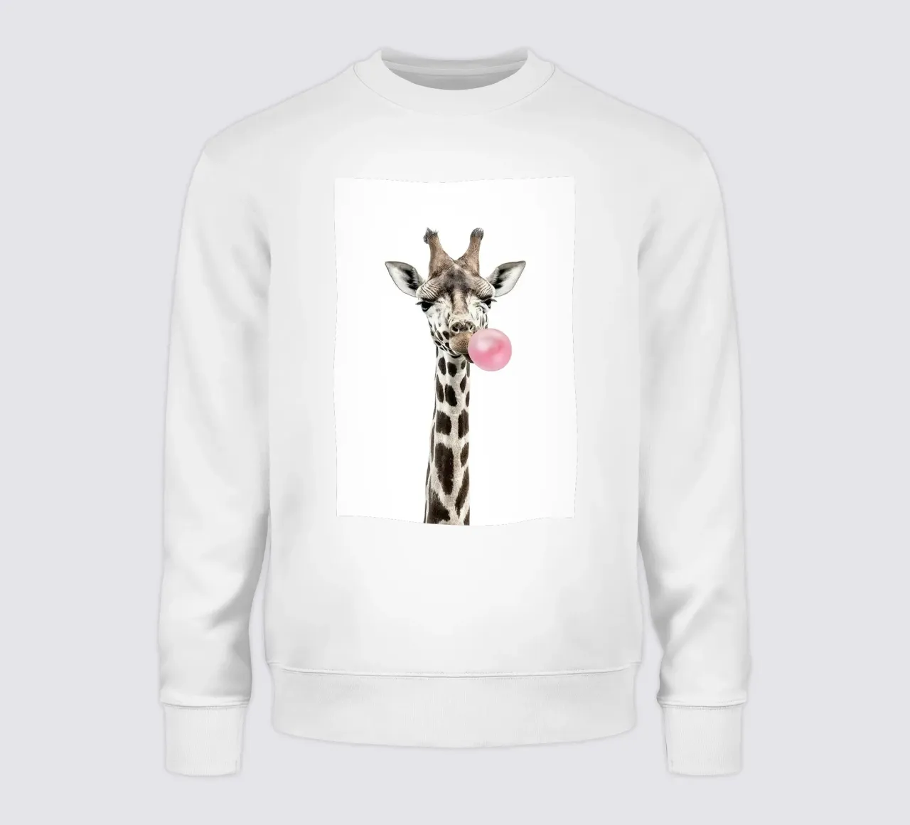 Giraffa di gomma da masticare felpa da Emil Art Studio