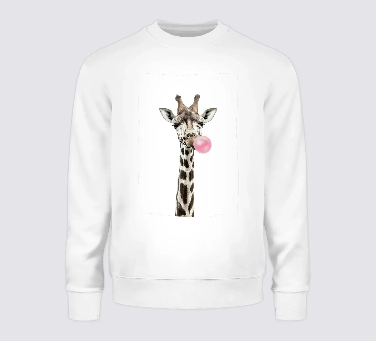 Giraffa di gomma da masticare felpa da Emil Art Studio