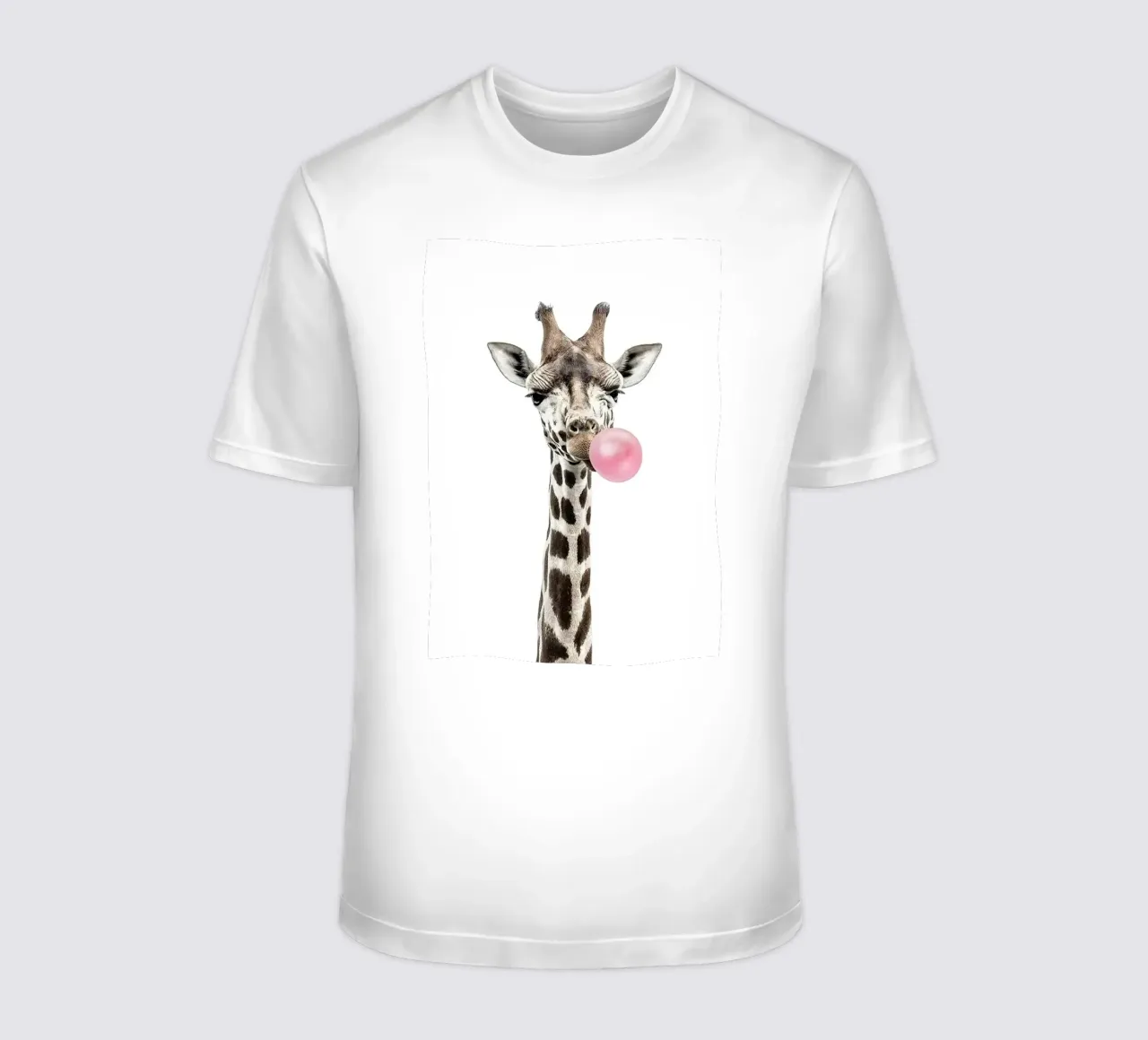 Giraffa di gomma da masticare t-shirt da Emil Art Studio
