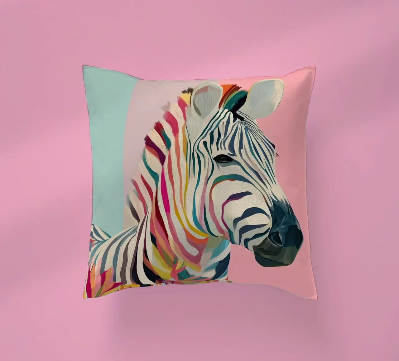 Zebra Bloom cuscino da Luca