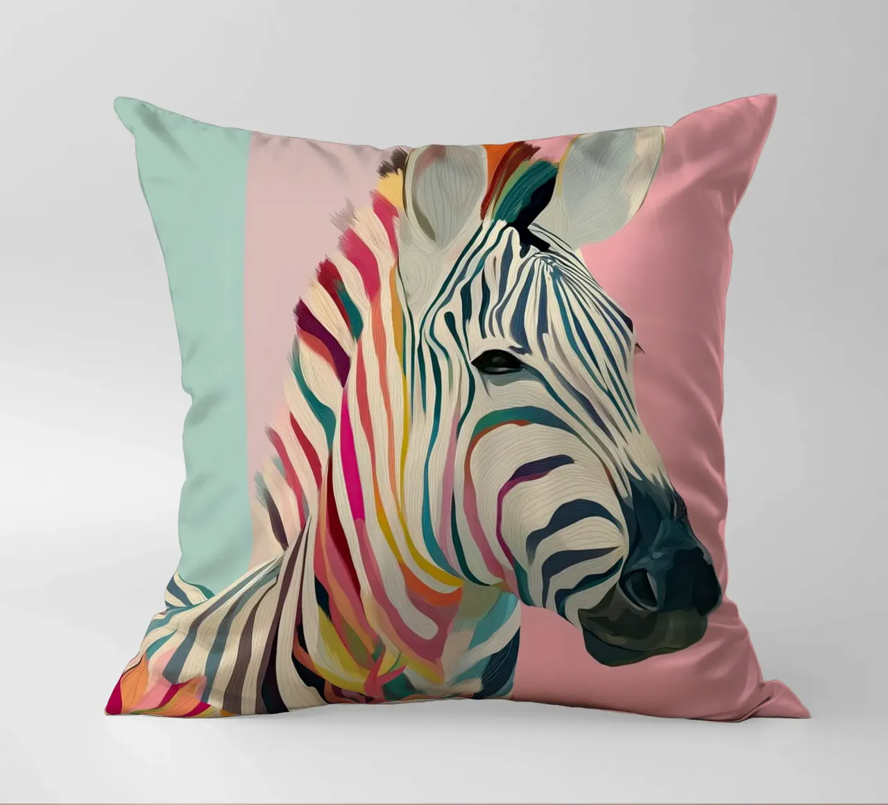 Zebra Bloom cuscino da Luca