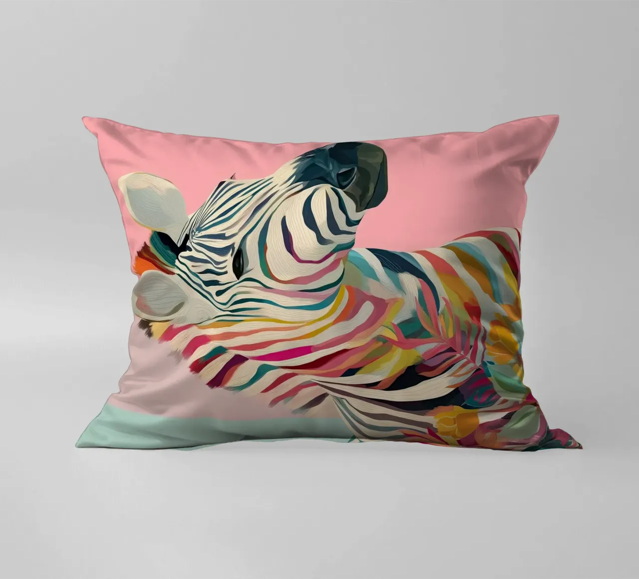 Zebra Bloom cuscino da Luca