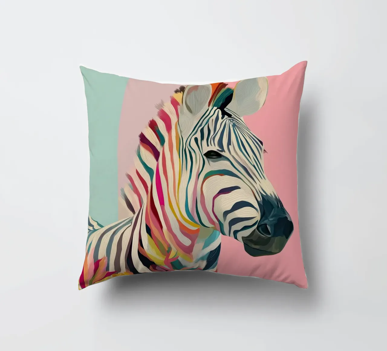 Zebra Bloom cuscino da Luca