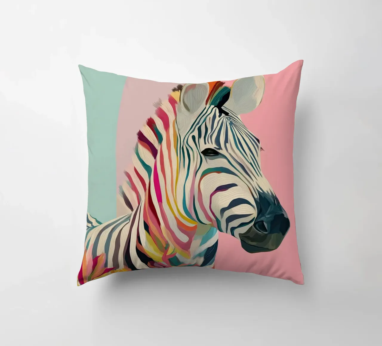 Zebra Bloom cuscino da Luca