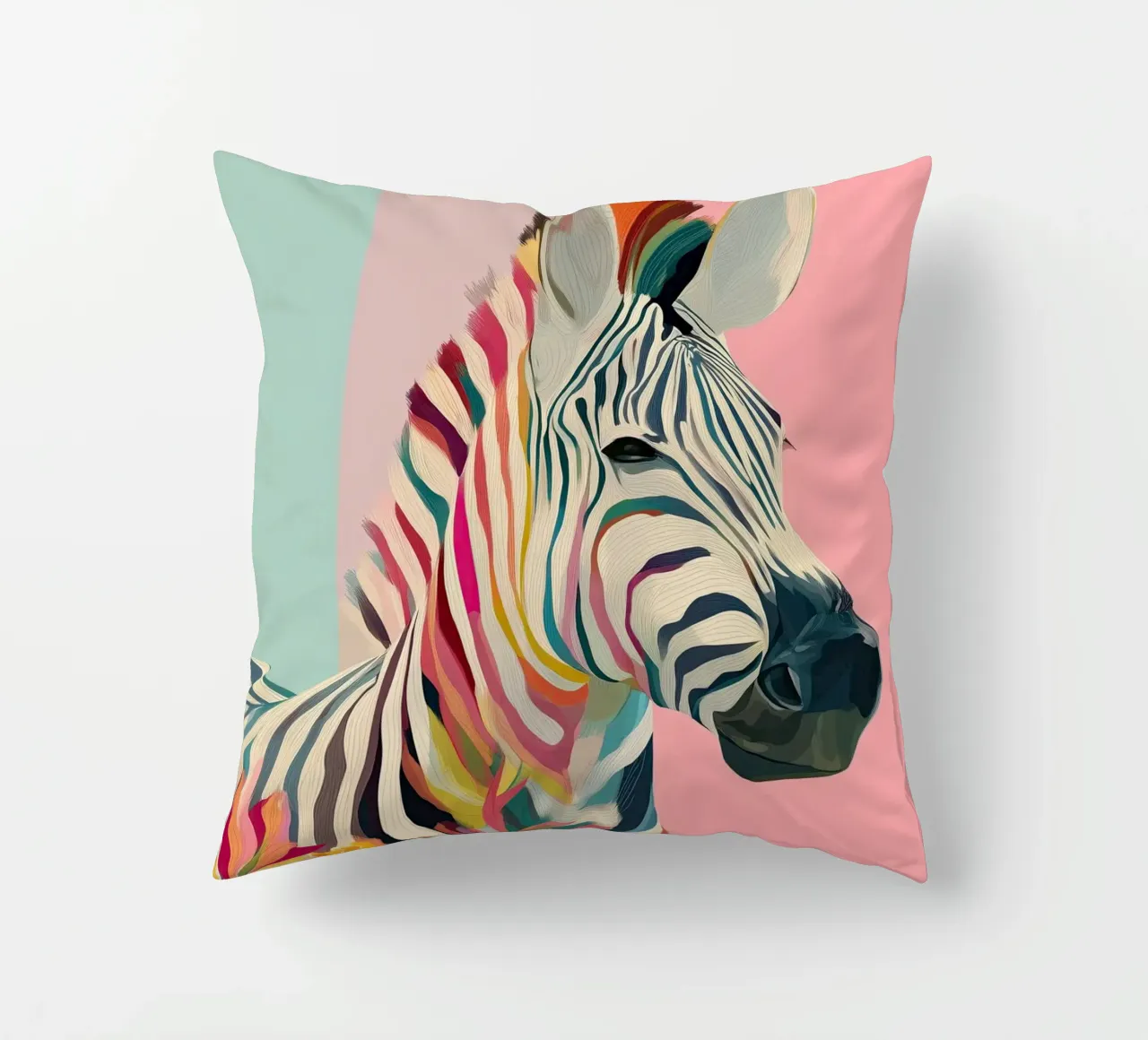 Zebra Bloom cuscino da Luca