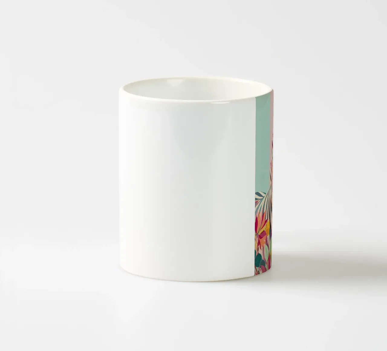 Zebra Bloom tazza in ceramica da Luca