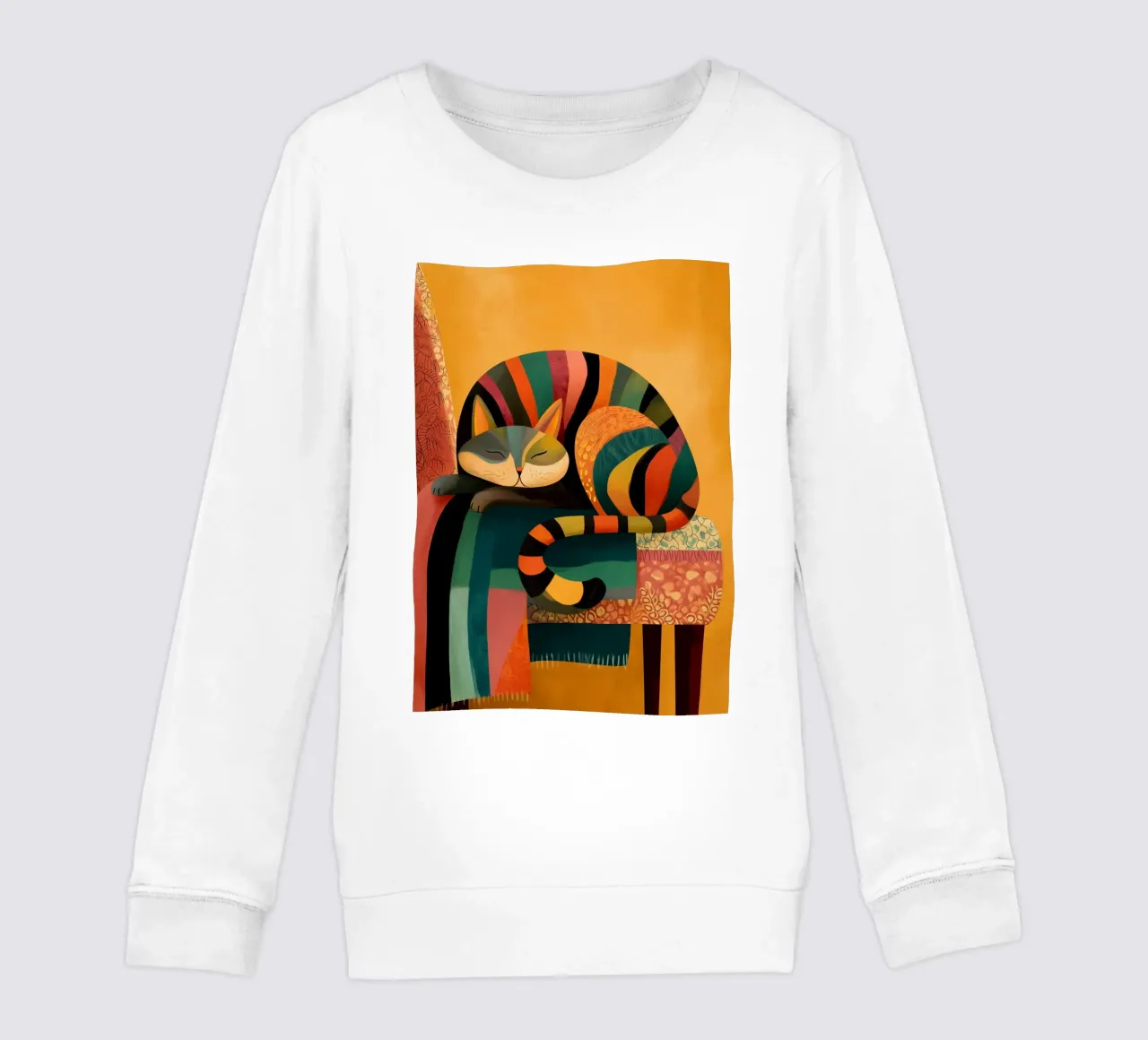 The Warm Geometry felpa bambino da Luca