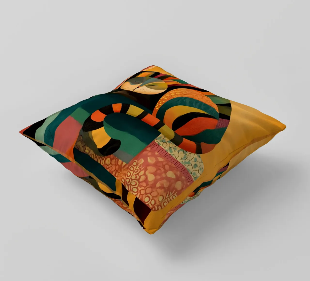 The Warm Geometry cuscino da Luca