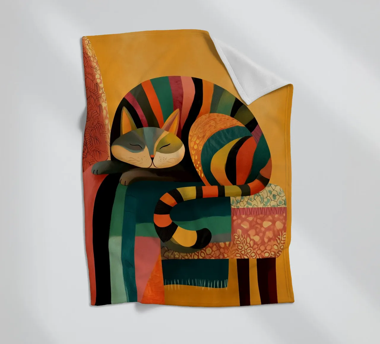 The Warm Geometry coperta in pile da Luca