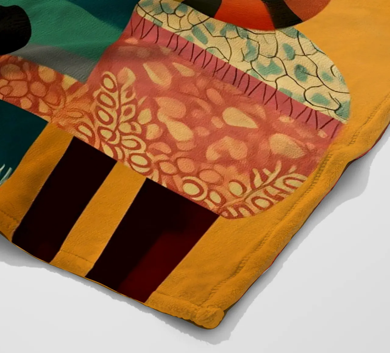 The Warm Geometry coperta in pile da Luca