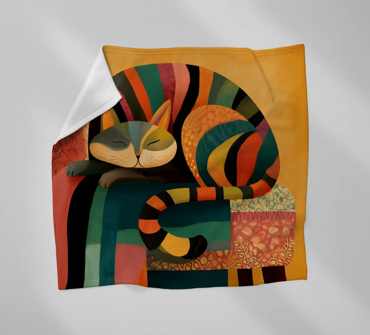 The Warm Geometry coperta in pile da Luca
