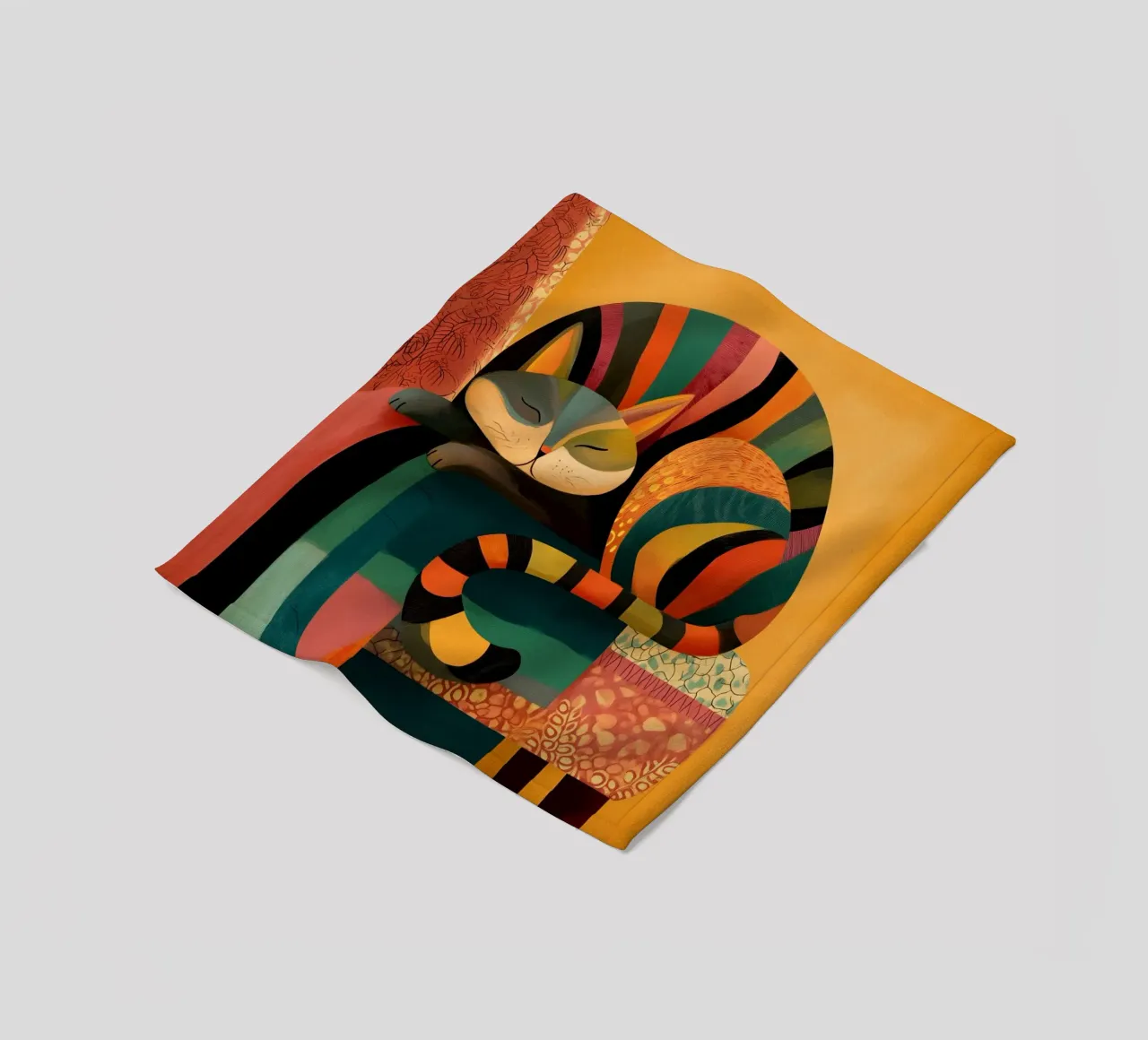 The Warm Geometry coperta in pile da Luca