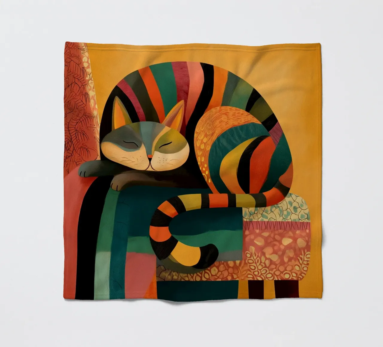 The Warm Geometry coperta in pile da Luca