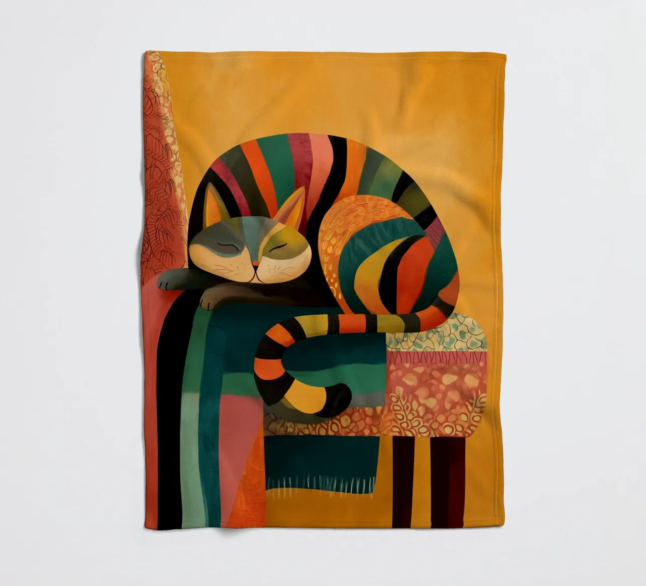 The Warm Geometry coperta in pile da Luca